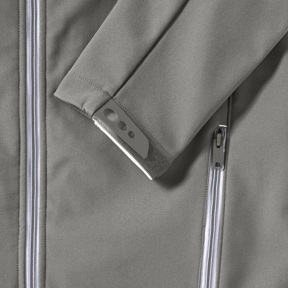 Férfi hosszú ujjú Softshell Russell Europe Men's Bionic Softshell Jacket L, Kő kék
