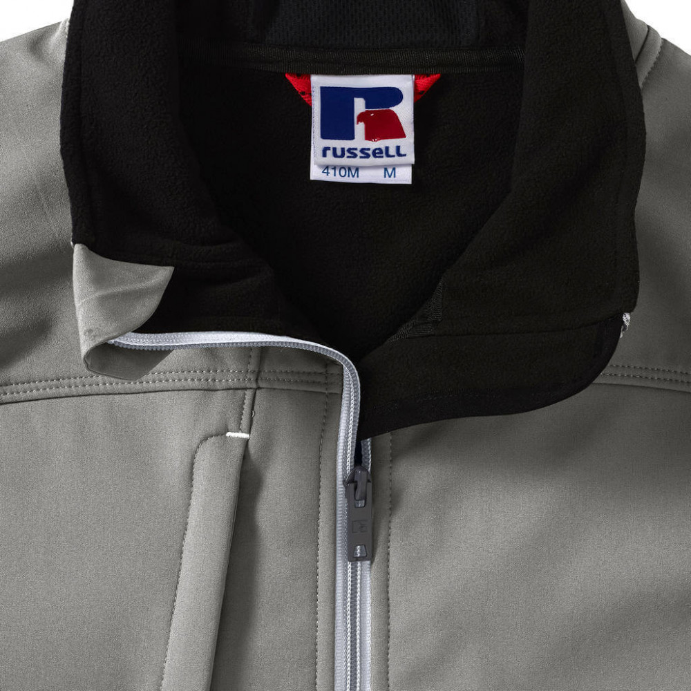 Férfi hosszú ujjú Softshell Russell Europe Men's Bionic Softshell Jacket M, Piros