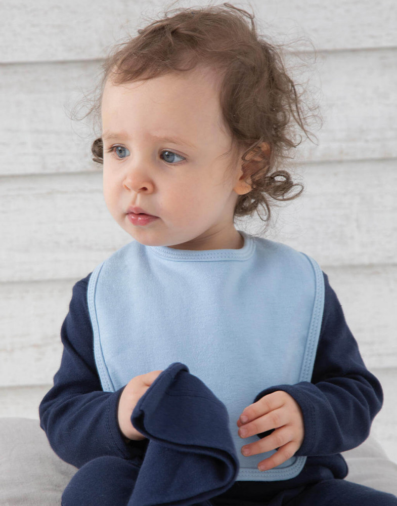 Bébi előke BabyBugz Baby Bib Egy méret, Piros