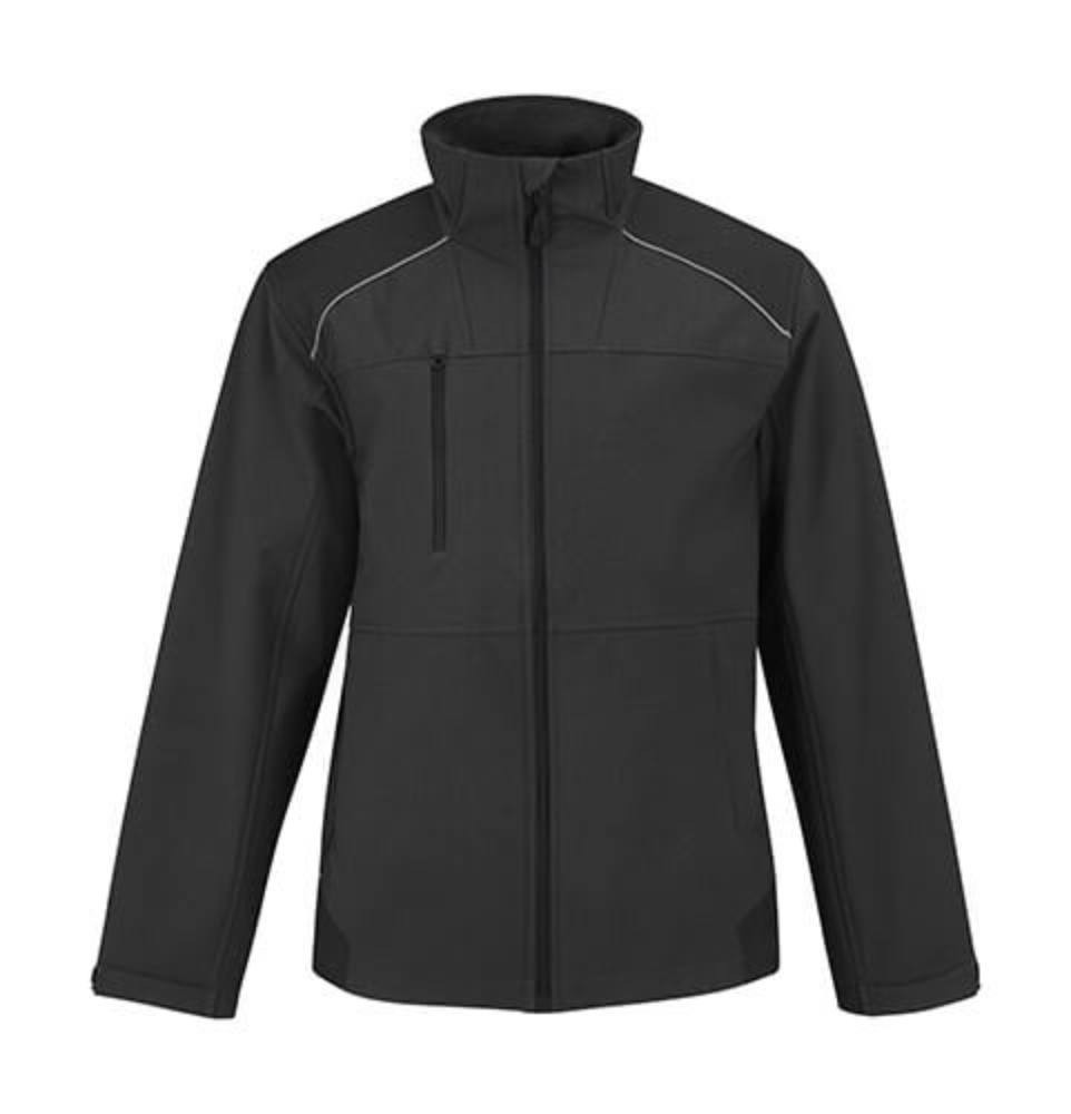 Férfi Kabát Hosszú ujjú B & C Shield Softshell PRO -S, Fekete