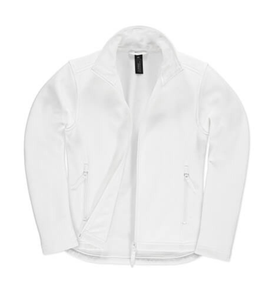 Női Softshell Hosszú ujjú B&C Softshell Jacket ID.701/women - M, Fehér/fehér