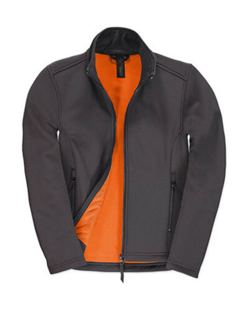 Női Softshell Hosszú ujjú B&C Softshell Jacket ID.701/women - M, Fehér/fehér