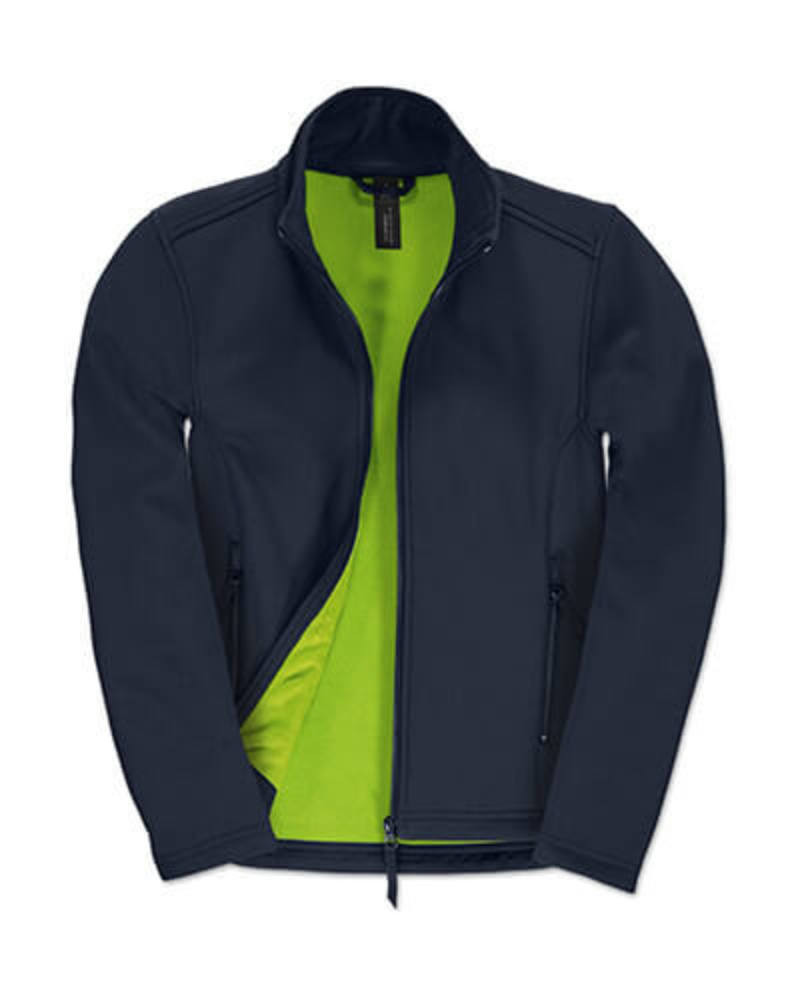 Női Softshell Hosszú ujjú B&C Softshell Jacket ID.701/women - M, Fehér/fehér