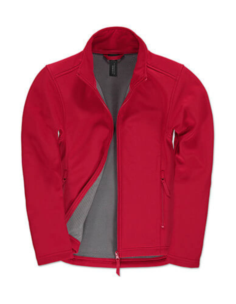 Női Softshell Hosszú ujjú B&C Softshell Jacket ID.701/women - M, Fehér/fehér