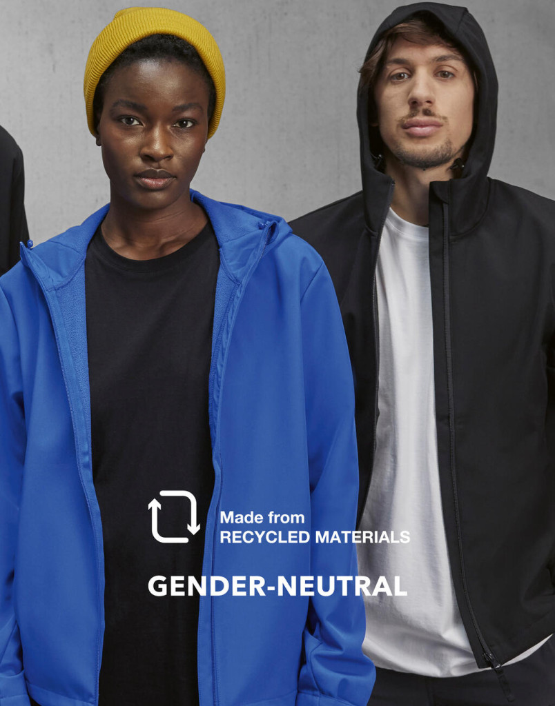 B and C Reset 3Lr Hooded Softshell JG006 Royal Blue M