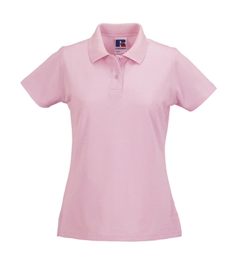 Női Galléros póló Rövid ujjú Russell Europe Ladies' Piqué Polo - L, Narancssárga Női Galléros póló Rövid ujjú Russell Europe Ladies' Piqué Polo - L, Narancssárga