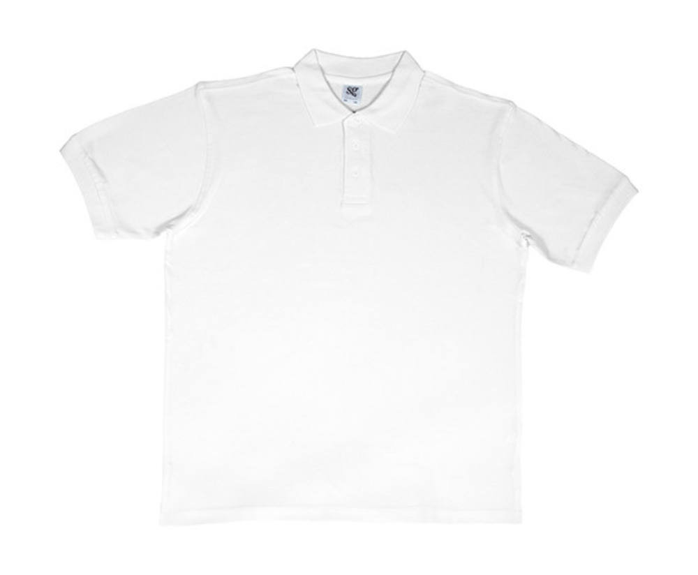Férfi galléros póló rövid ujjú SG Cotton Polo - XL, Sötétzöld