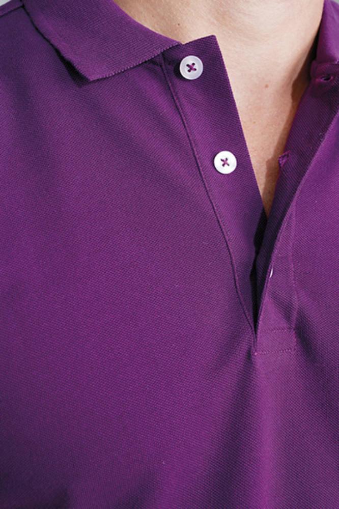 Férfi galléros póló rövid ujjú Russell Europe Men's Stretch Polo - 2XL, Sötétkék (navy) Férfi galléros póló rövid ujjú Russell Europe Men's Stretch Polo - 2XL, Sötétkék (navy)