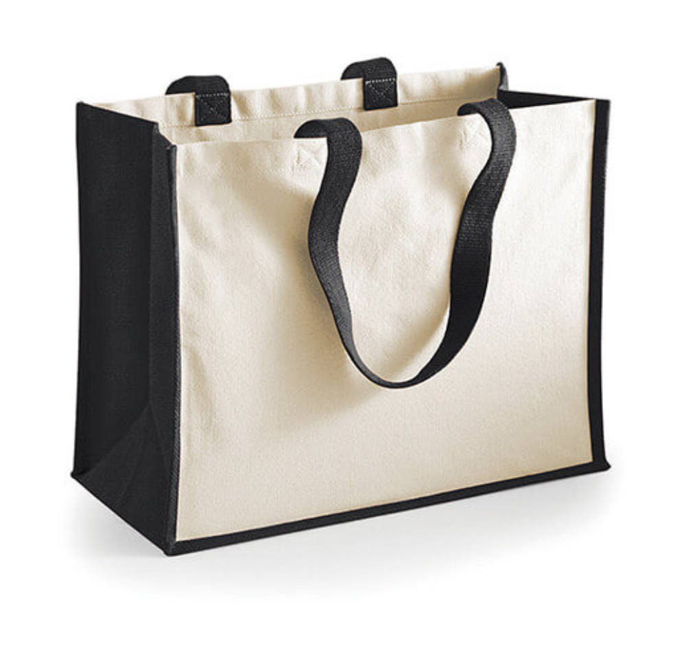 Bevásárló táska Westford Mill Printers' Jute Classic Shopper