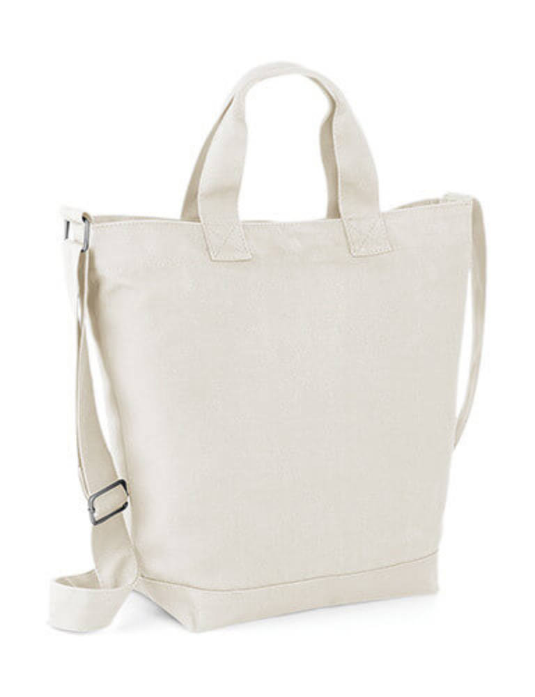 Bevásárló táska Bag Base Canvas Day Bag - Egy méret, Naturál