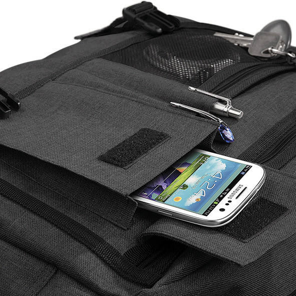 Irodai táska Bag Base Two-Tone Digital Messenger - Egy méret, Anthracite
