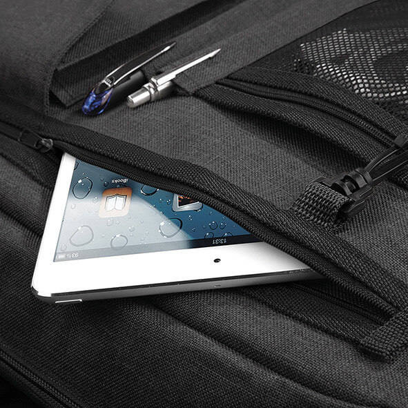 Irodai táska Bag Base Two-Tone Digital Messenger - Egy méret, Anthracite
