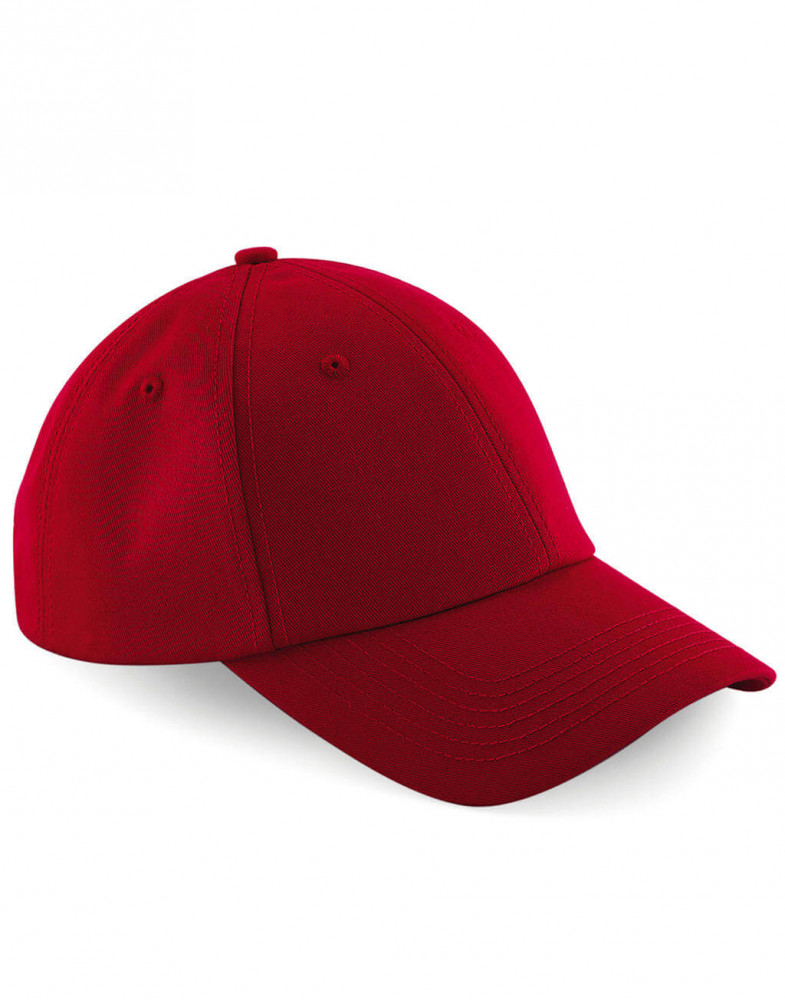 Uniszex sapka Beechfield Authentic Baseball Cap Egy méret, Piros Uniszex sapka Beechfield Authentic Baseball Cap Egy méret, Piros