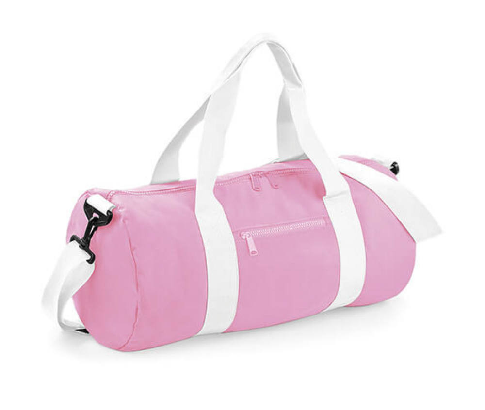 Bag Base Original Barrel Bag - Egy méret, Burgundi/Off Fehér