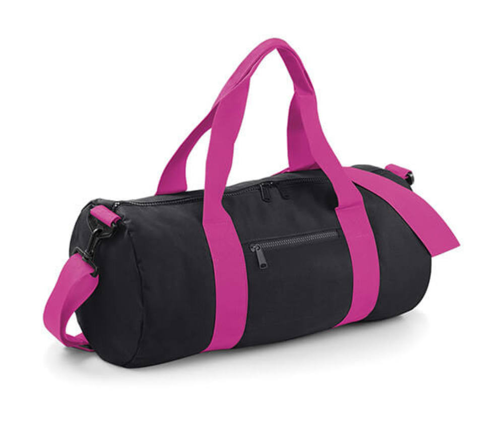 Bag Base Original Barrel Bag - Egy méret, Klasszikus Piros/Off Fehér