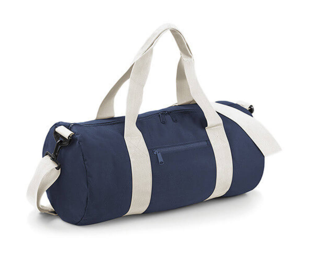 Bag Base Original Barrel Bag - Egy méret, Klasszikus Piros/Off Fehér