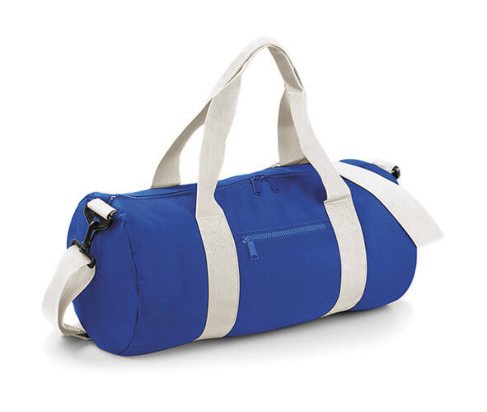 Bag Base Original Barrel Bag - Egy méret, Kelly Green/Off Fehér