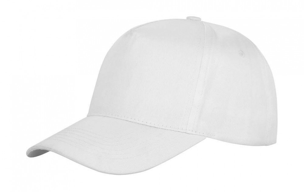 Uniszex sapka Result Caps Houston 5-Panel Printers Cap Egy méret, Fehér