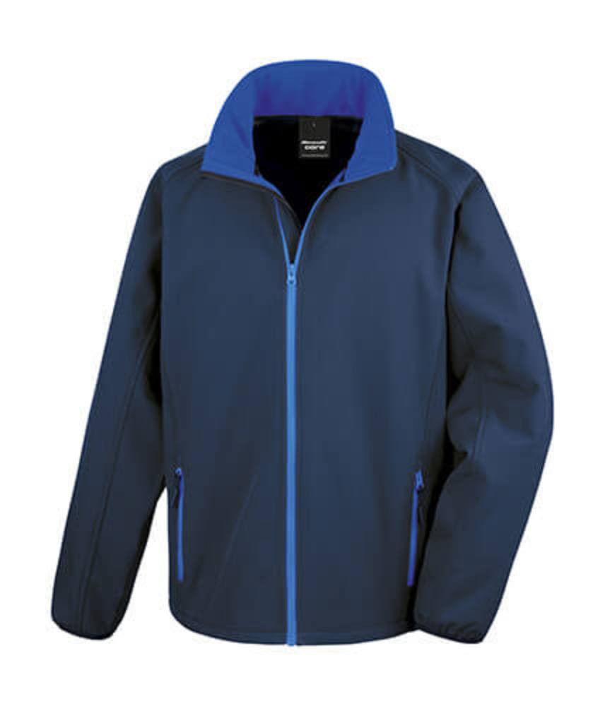 Férfi Softshell Hosszú ujjú Result Printable Softshell Jacket - L, Lila/Fekete Férfi Softshell Hosszú ujjú Result Printable Softshell Jacket - L, Lila/Fekete