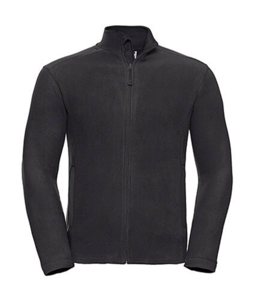 Férfi Polár Hosszú ujjú Russell Europe Full Zip Microfleece