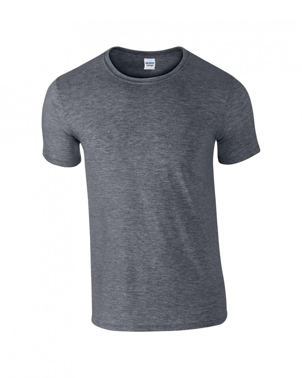 Logózható uniszex póló Gildan GI64000 Softstyle -M, Dark Heather