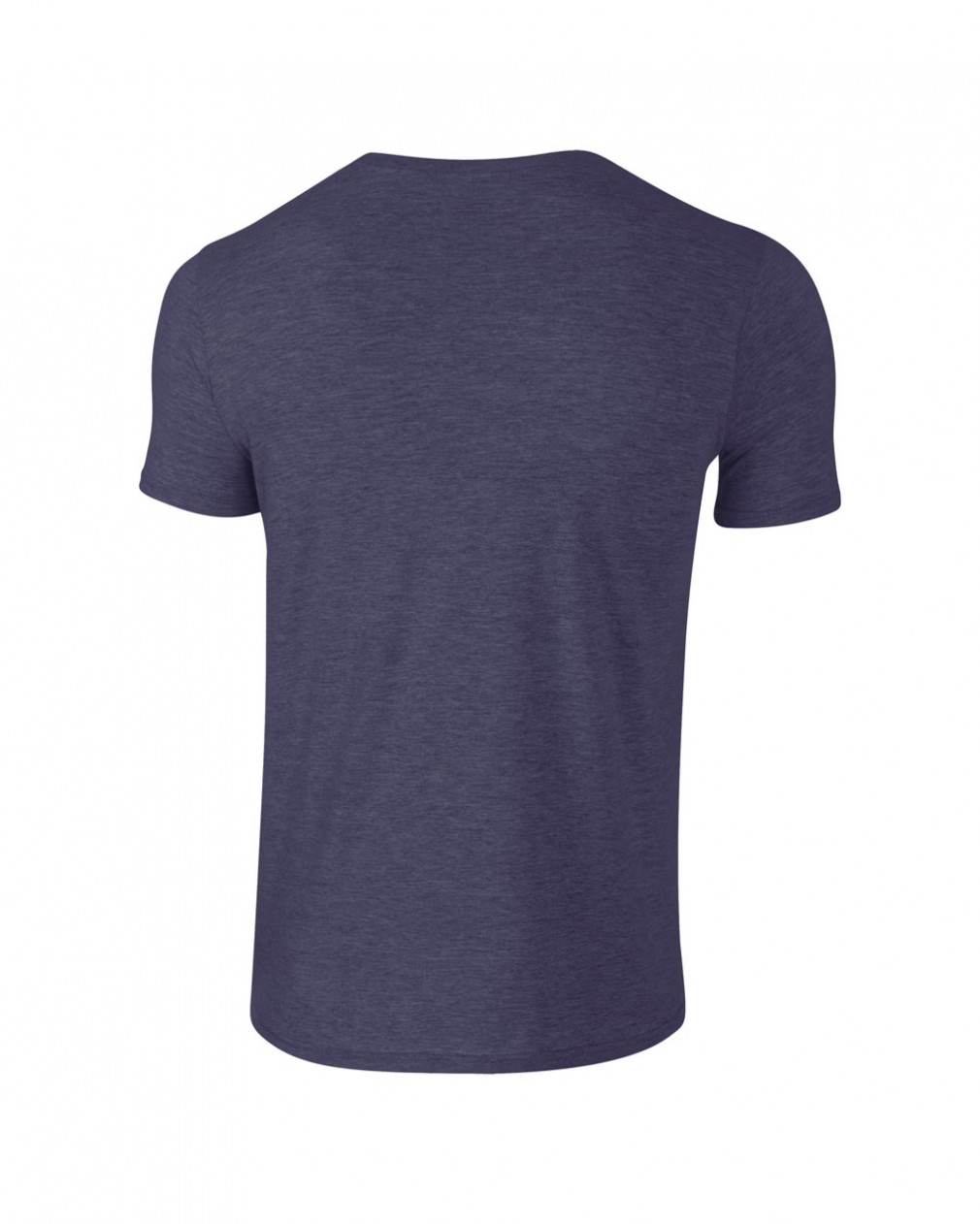 Logózható uniszex póló Gildan GI64000 Softstyle -L, Heather Navy