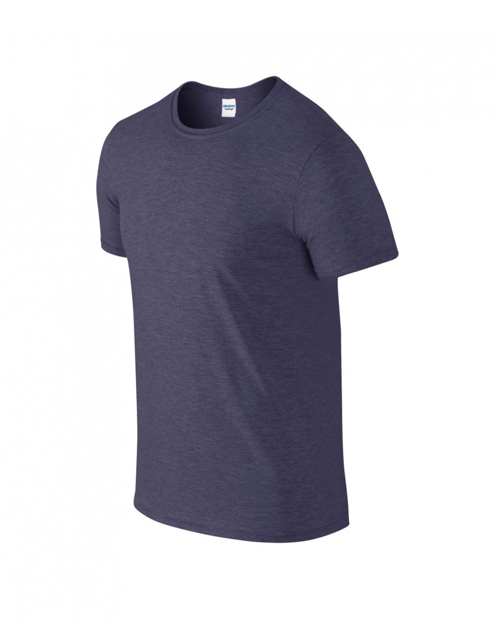 Logózható uniszex póló Gildan GI64000 Softstyle -S, Heather Navy