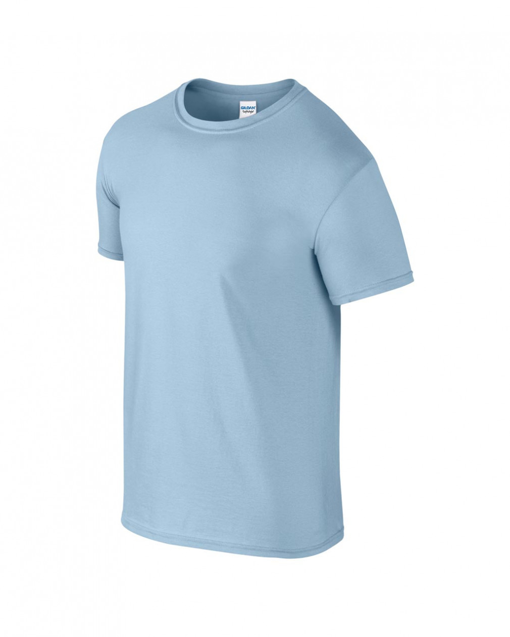 Logózható uniszex póló Gildan GI64000 Softstyle -2XL, Light Blue