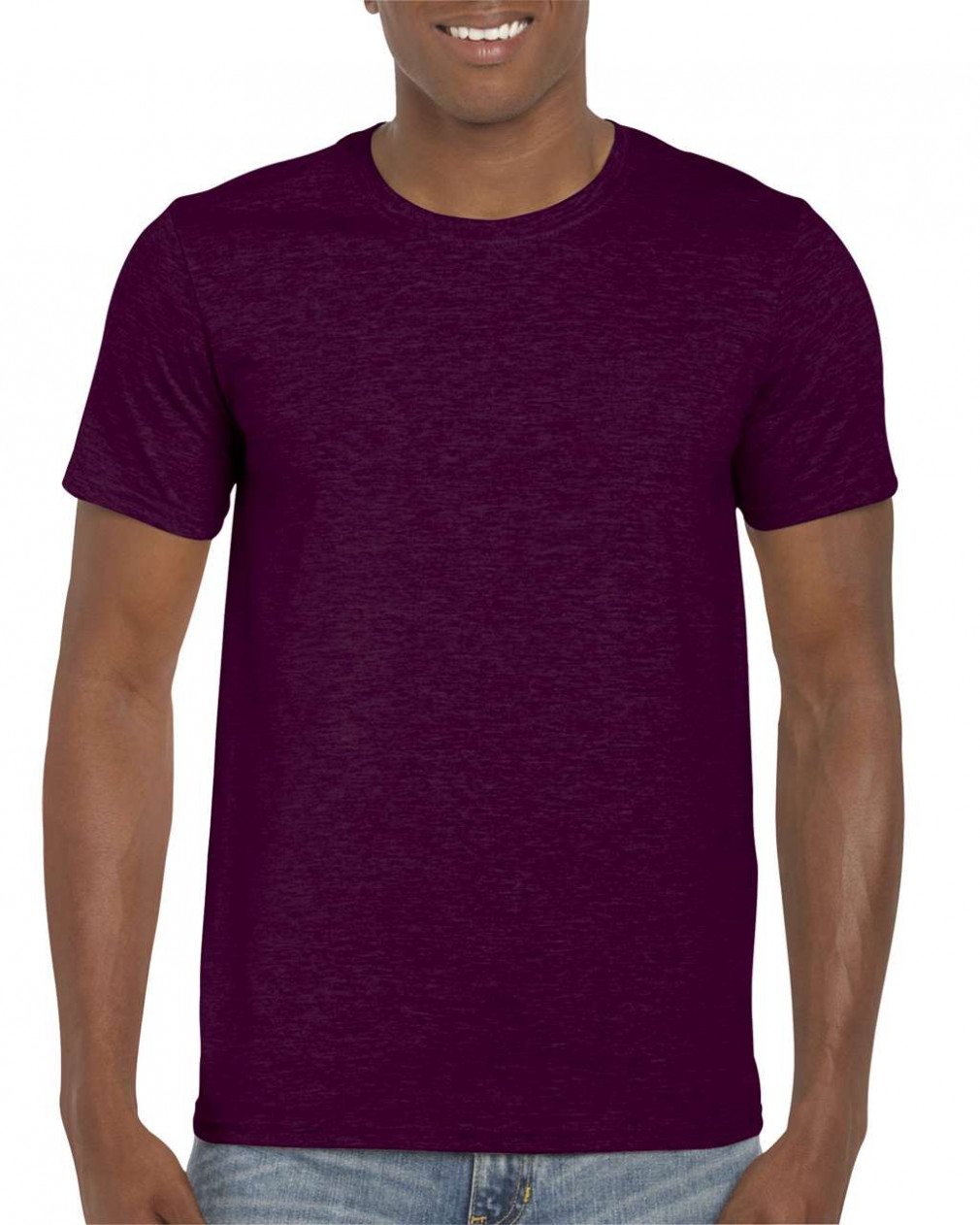 Logózható uniszex póló Gildan GI64000 Softstyle -L, Maroon