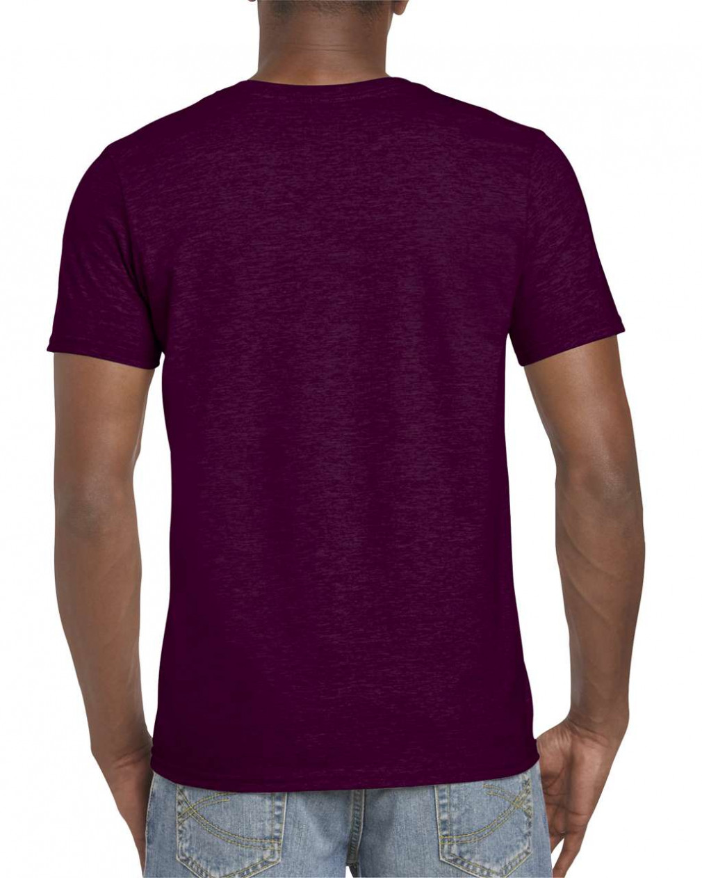Logózható uniszex póló Gildan GI64000 Softstyle -M, Maroon