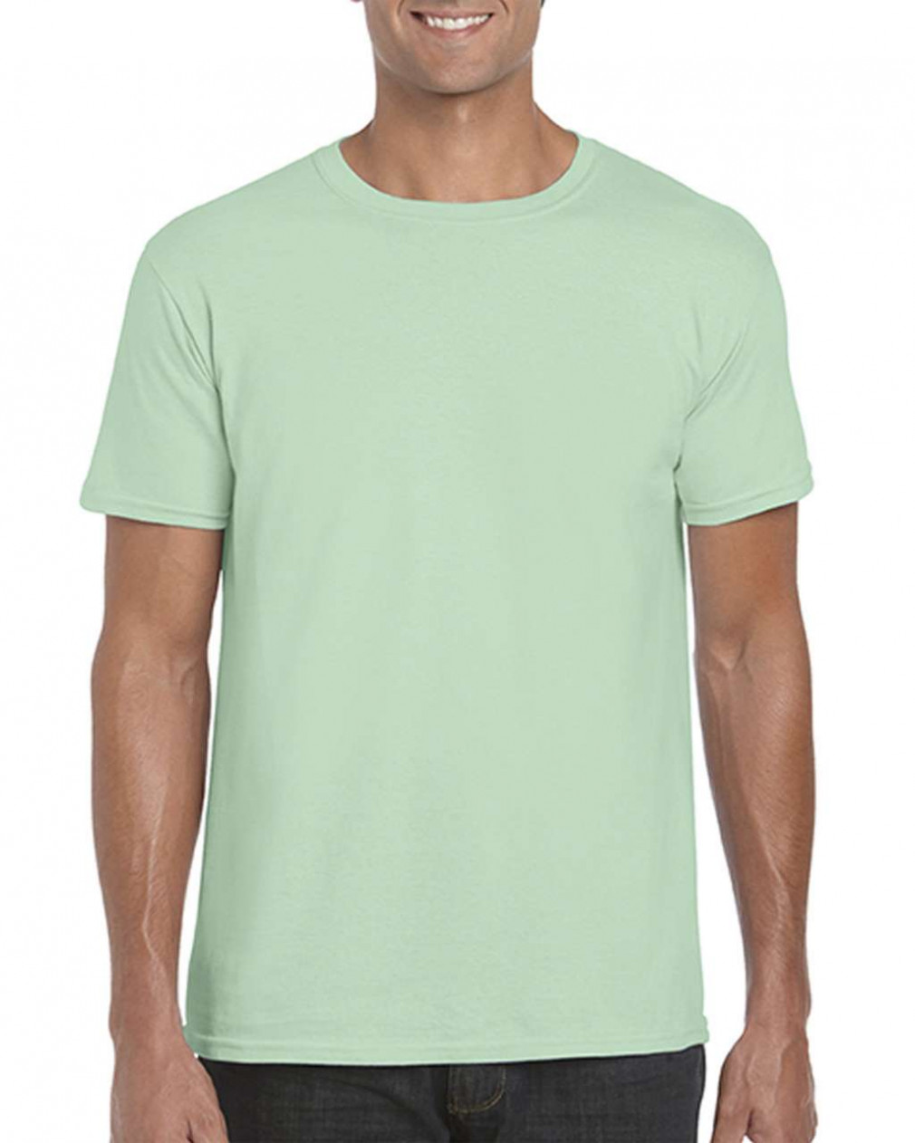 Uniszex póló Gildan GI64000 Softstyle Felnőtt póló -2XL, Mint Green