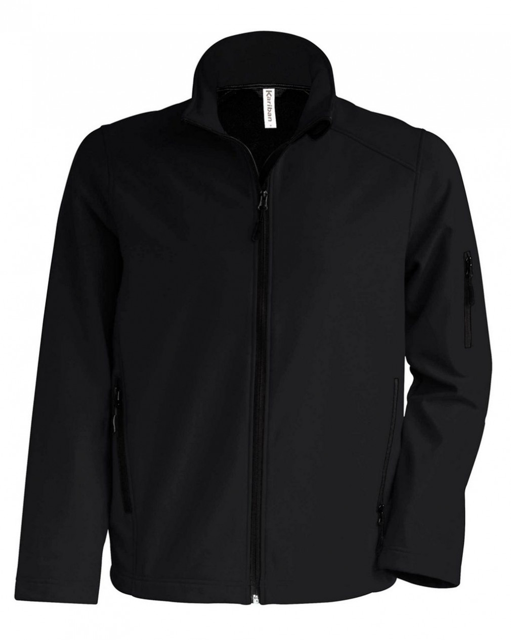 Férfi kabát Kariban KA401 Softshell Jacket -2XL, Black Férfi kabát Kariban KA401 Softshell Jacket -2XL, Black