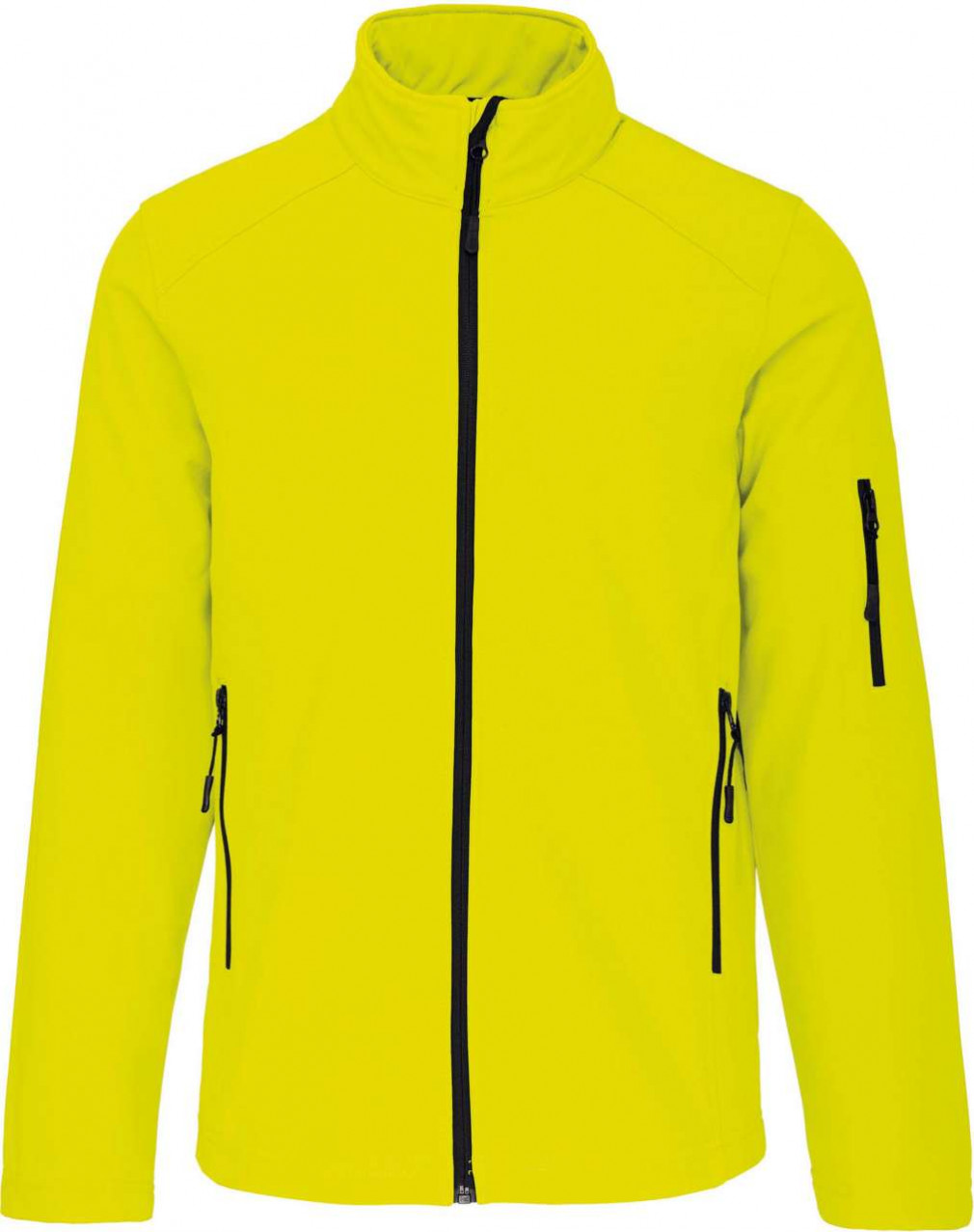 Férfi kabát Kariban KA401 Softshell Jacket -2XL, Fluorescent Yellow