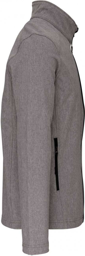 Férfi kabát Kariban KA401 Softshell Jacket -2XL, Marl Grey