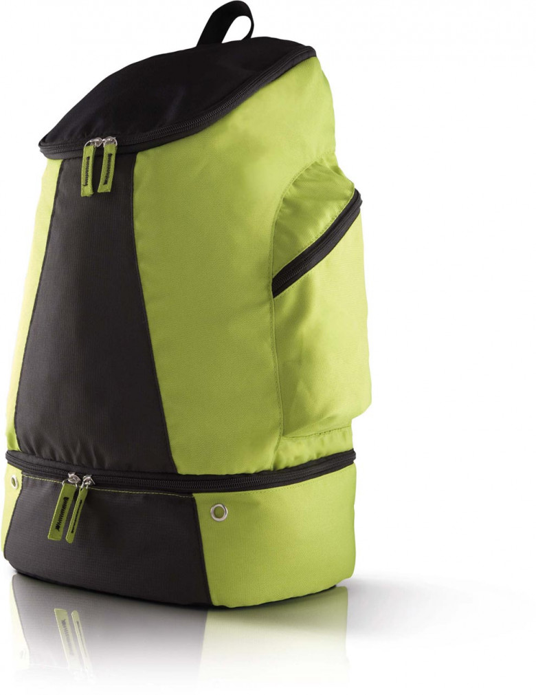 Uniszex hátizsák Kimood KI0102 Sports Backpack -Egy méret, Royal Blue/Light Grey