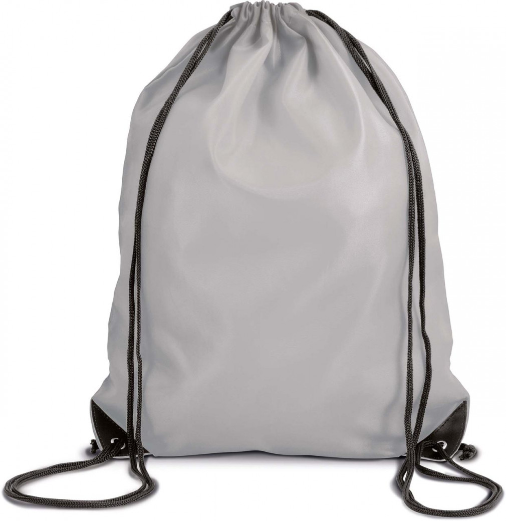 Uniszex hátizsák Kimood KI0104 Drawstring Backpack -Egy méret, White