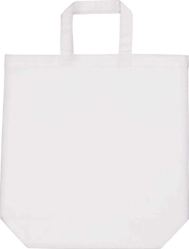Uniszex táska Kimood KI0247 Cotton Shopper Bag -Egy méret, White