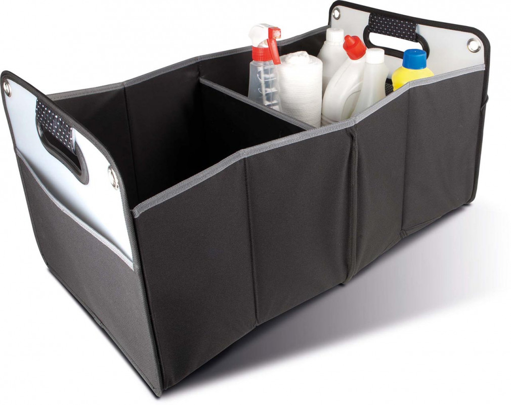 Uniszex Kimood KI0507 Car Boot Organiser -Egy méret, Black