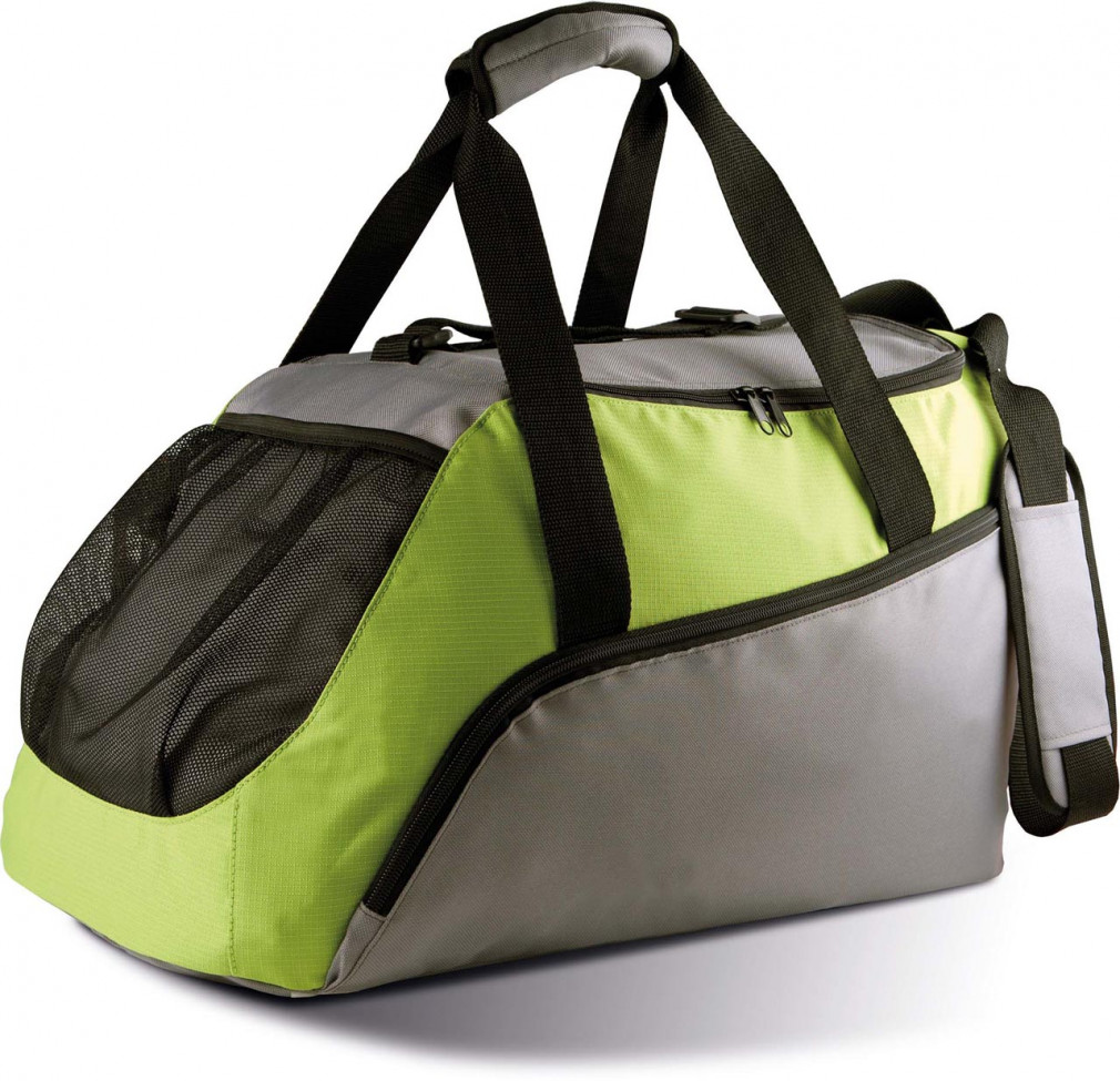 Uniszex táska Kimood KI0607 Sports Bag -Egy méret, Black/Red
