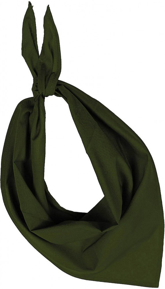Uniszex fejpánt K-UP KP064 Fiesta - Bandana -Egy méret, Olive