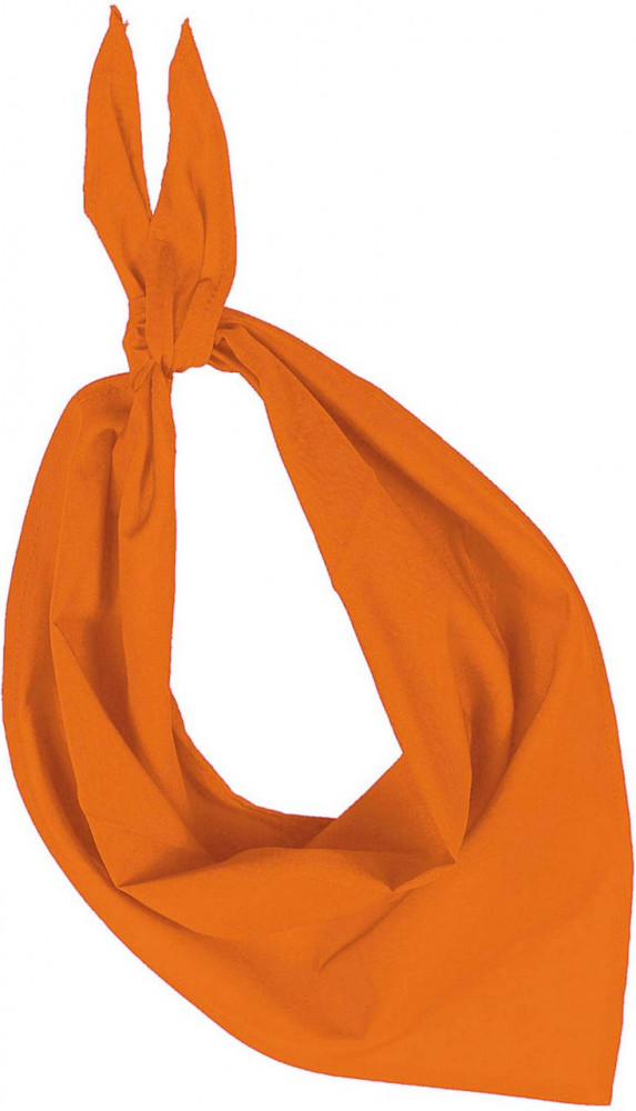 Uniszex fejpánt K-UP KP064 Fiesta - Bandana -Egy méret, Orange