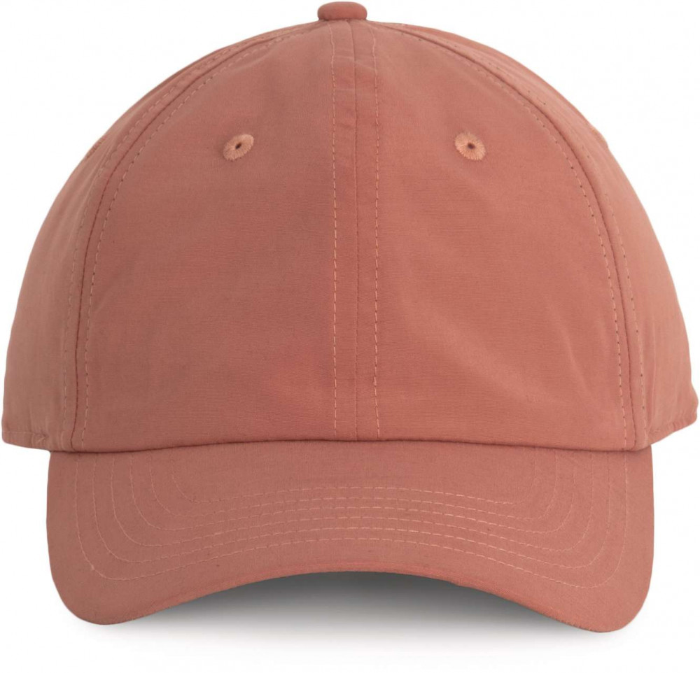 Uniszex sapka K-UP KP168 6 panel Cap -Egy méret, Praline Rose