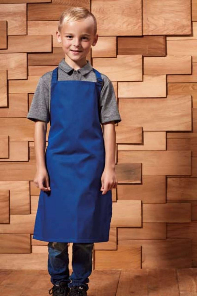 Gyerek kötény Premier PR149 Children’S Bib Apron -JUNIOR, Red