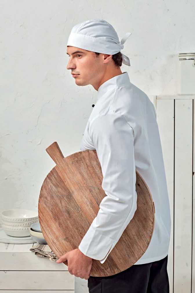 Uniszex Premier PR658 Chef'S Zandana -Egy méret, White