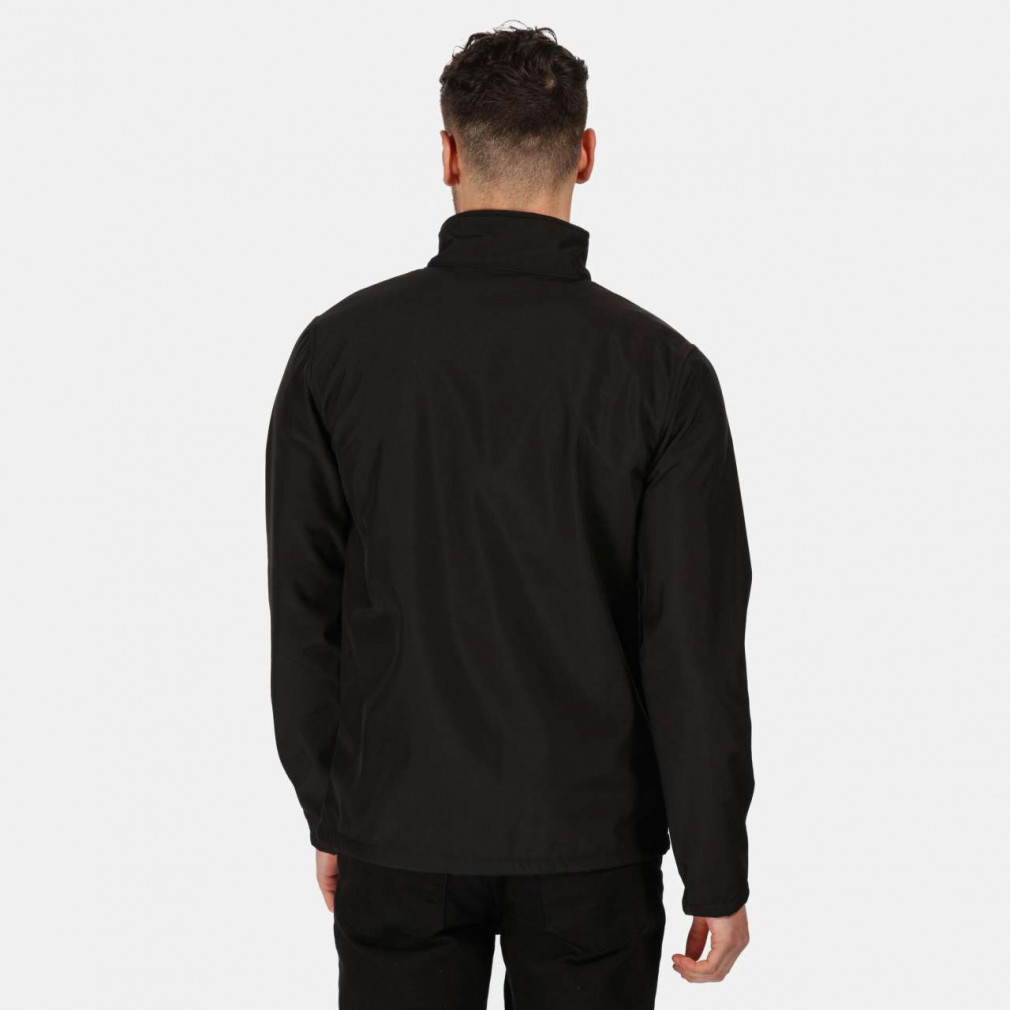 Uniszex kabát Regatta RETRA610 Ablaze 3 Layer printable Softshell Jacket -S, Black/Black