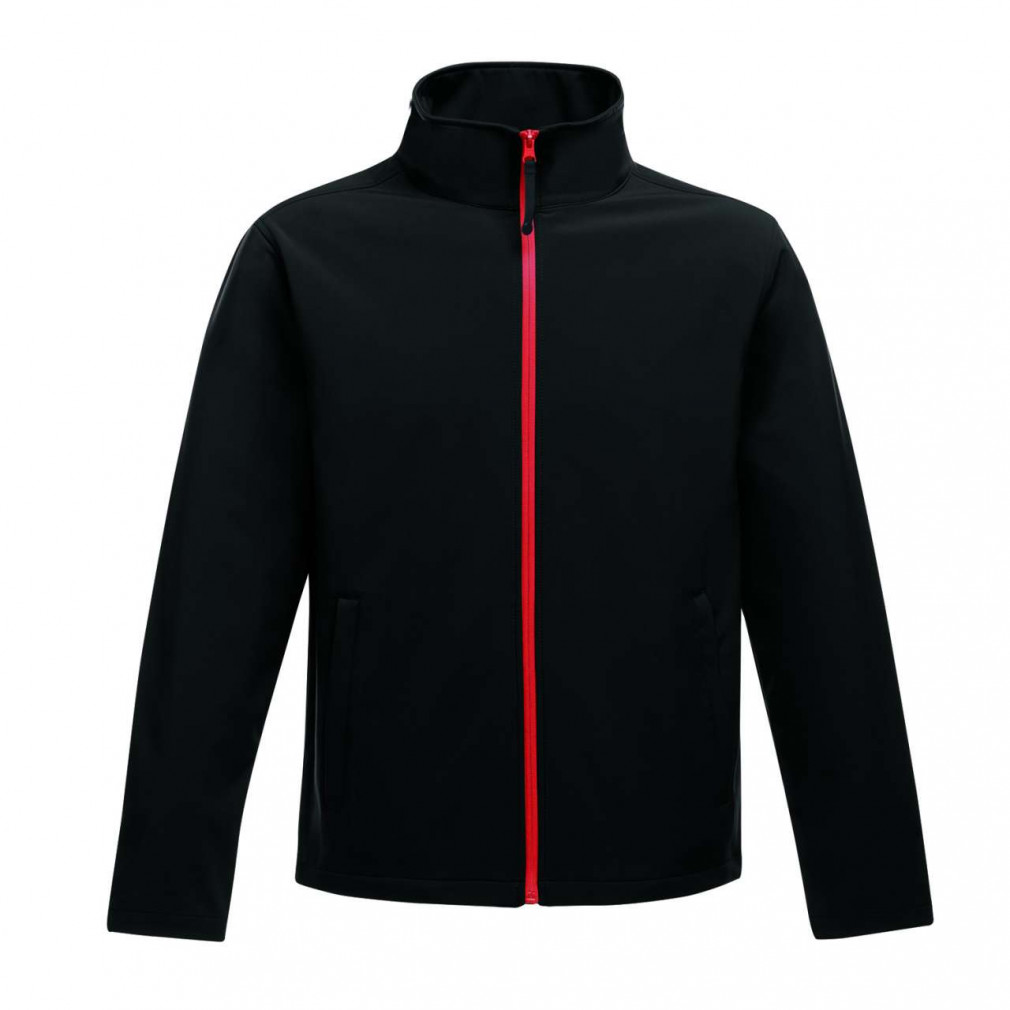 Férfi Softshell Regatta RETRA628 Ablaze Men'S printable Softshell -L, Black/Classic Red