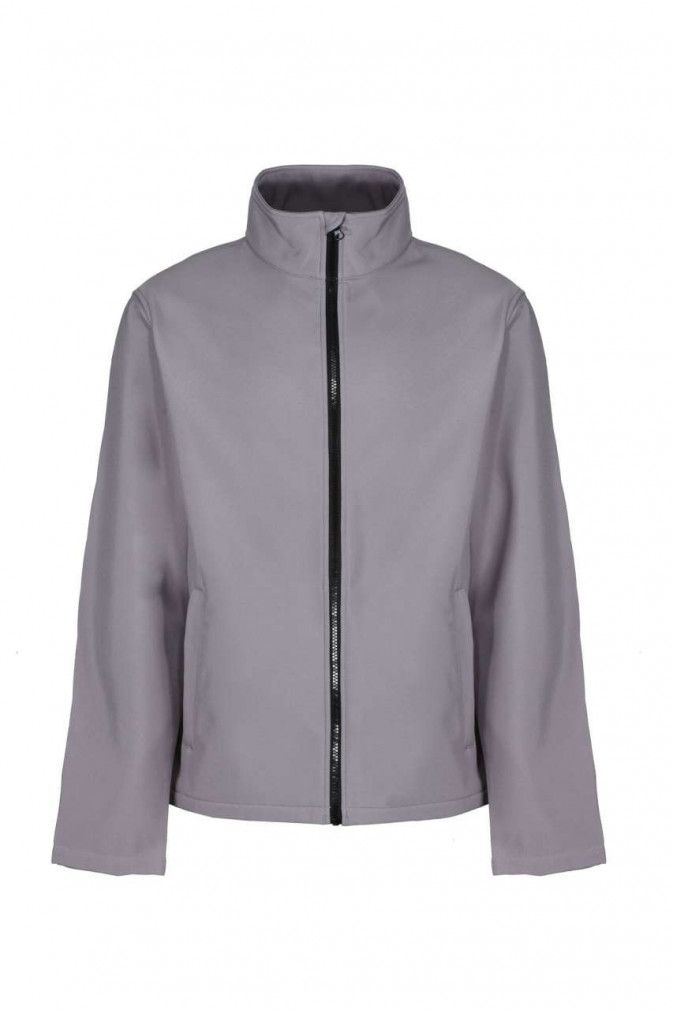Férfi Softshell Regatta RETRA628 Ablaze Men'S printable Softshell -XL, Rock Grey/Black
