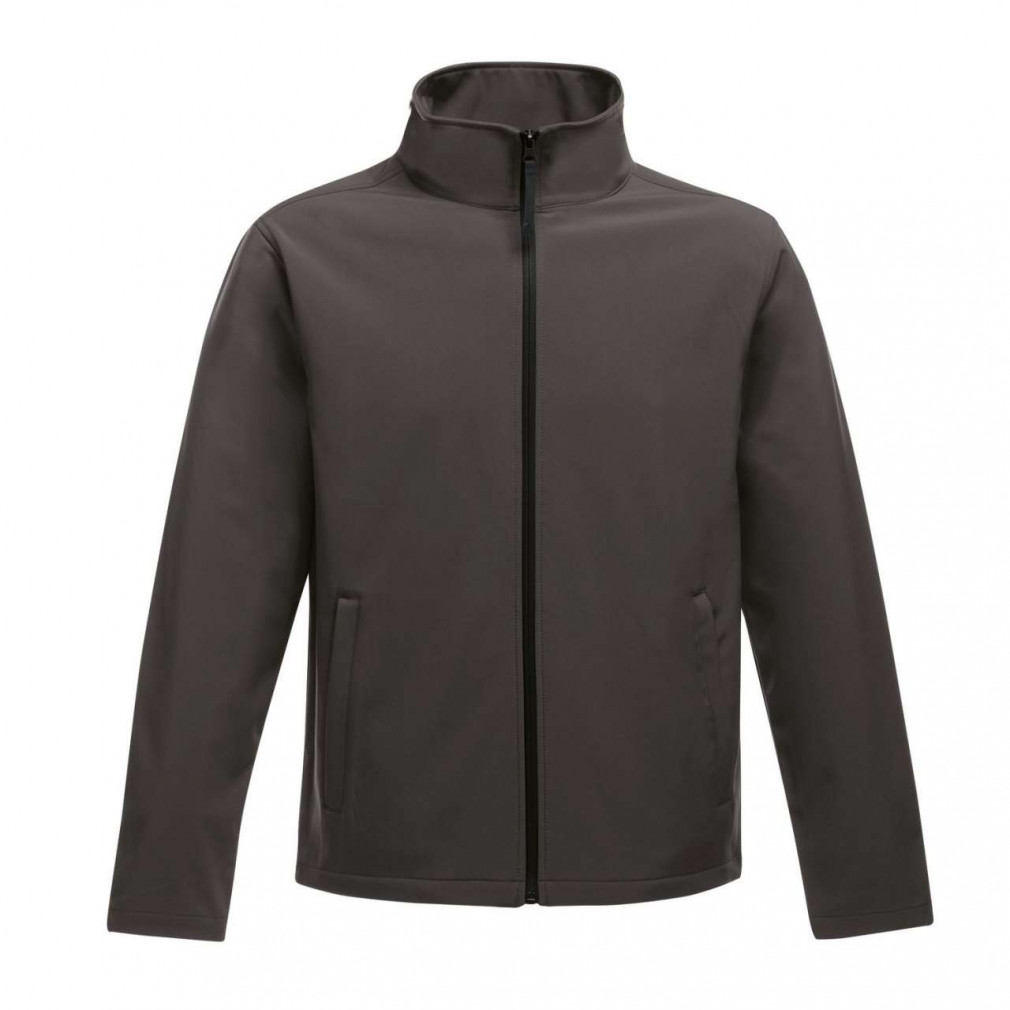 Férfi Softshell Regatta RETRA628 Ablaze Men'S printable Softshell -XL, Seal Grey/Black