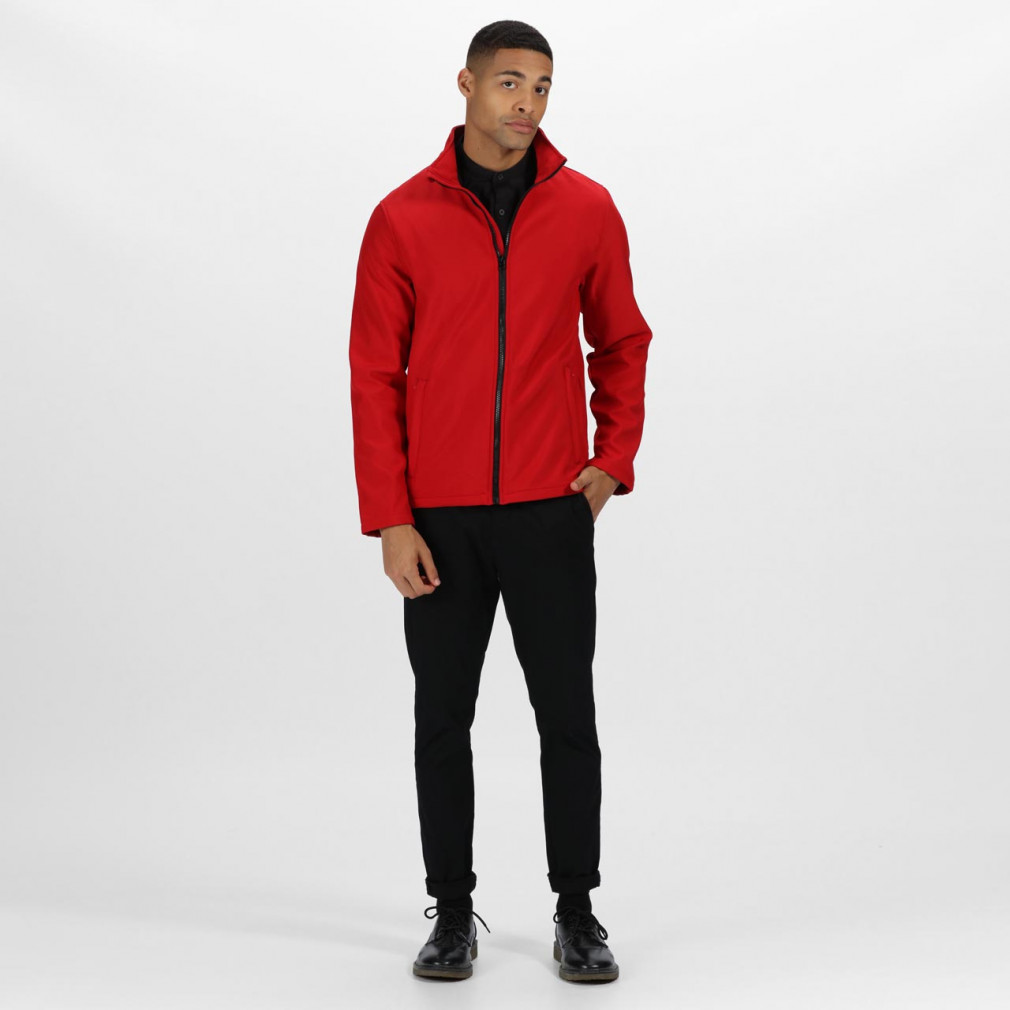 Férfi Softshell Regatta RETRA628 Ablaze Men'S printable Softshell -M, Vibrant Purple/Black