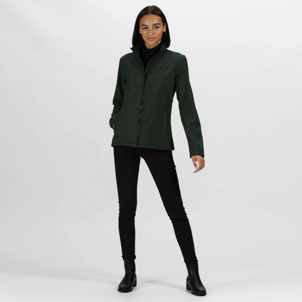 Női Regatta RETRA629 Ablaze Women'S printable Softshell -M, Dk Spruce/Black